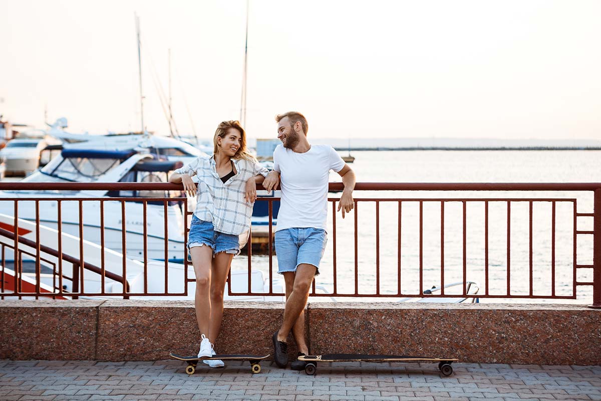 Luxury dating lifestyle moment in Australia